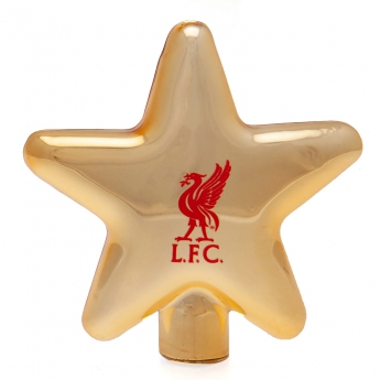 Liverpool FC топки за коледна елха gold tree topper