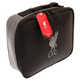 Liverpool FC чанта за храна black and silver lunch bag