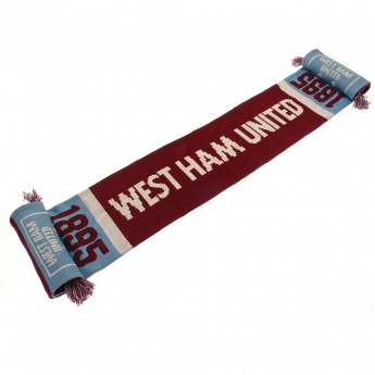 West Ham United зимен шал scarf 1895 RT
