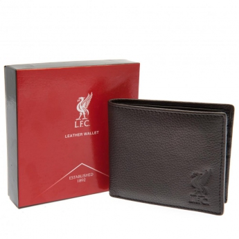 Liverpool FC портмоне brown leather wallet