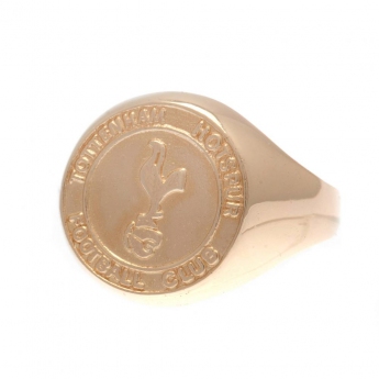 Tottenham Hotspur пръстен 9ct Gold Crest Ring Medium