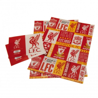 Liverpool FC опаковъчна хартия 2 pcs Gift Wrap