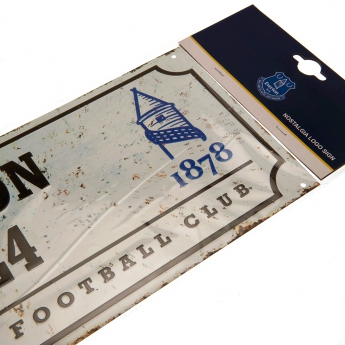 Everton FC табела за стена street sign retro