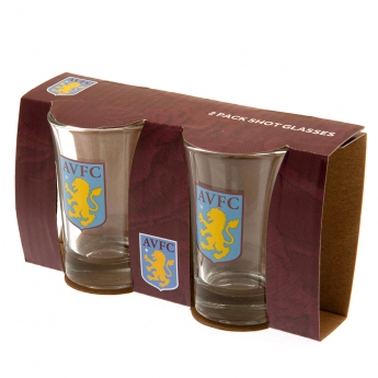 Aston Villa комплект от 2 чашки за алкохол 2pk shot glass set