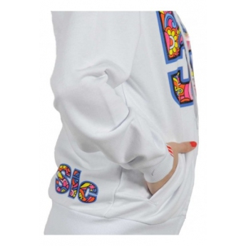 Marco Simoncelli дамски суитшърт с качулка white 58