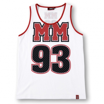 Marc Márquez мъжки потник white MM p3