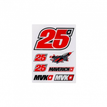 Maverick Viñales малки стикери MVK 25