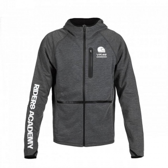 Valentino Rossi мъжки суитшърт с качулка Riders Academy grey