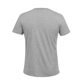 Valentino Rossi мъжка тениска grey logo VR46 yellow Core