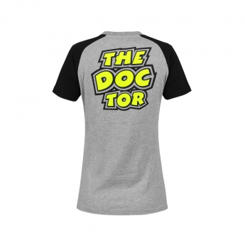 Valentino Rossi дамска тениска VR46 classic grey head