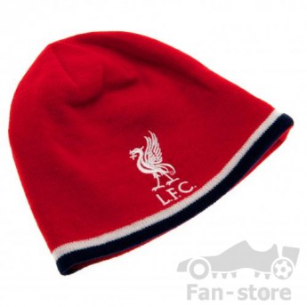 Liverpool zimní čepice red and blue