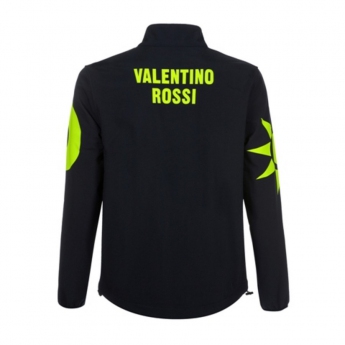 Valentino Rossi мъжко яке black softshell Classic (Sole e Luna) 2019