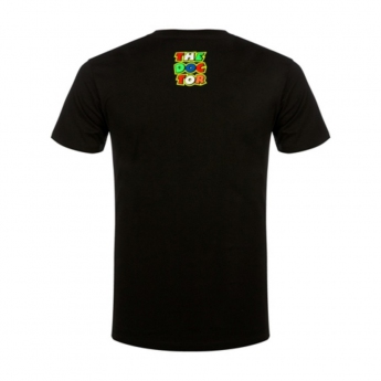 Valentino Rossi мъжка тениска black Classic (Stripes) 2019