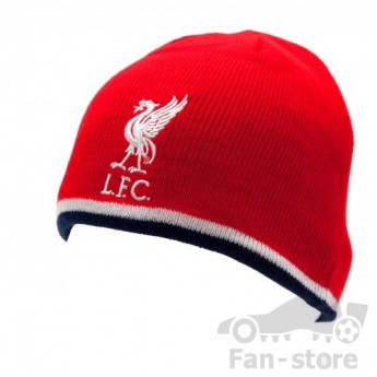 Liverpool zimní čepice red and blue