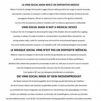 Valentino Rossi маска VR46 - yellow