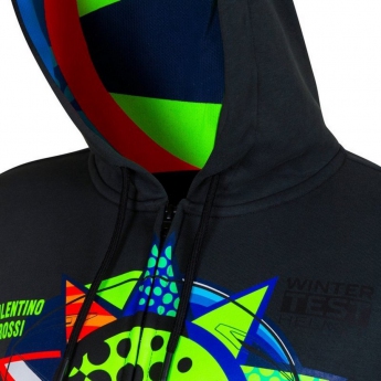 Valentino Rossi мъжки суитшърт с качулка Winter Test 2021
