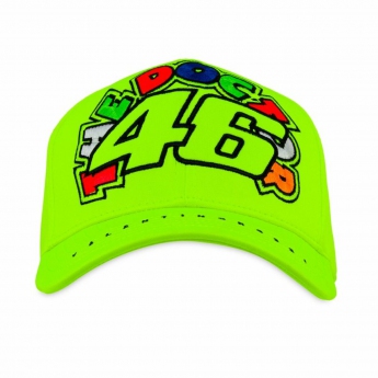 Valentino Rossi баскетболна шапка с козирка VR46 - The Doctor yellow 2022