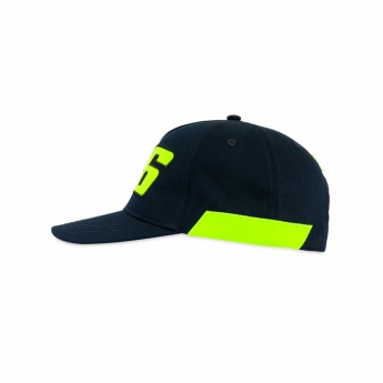 Valentino Rossi детска бейзболна шапка с козирка VR46 - Classic black 2022