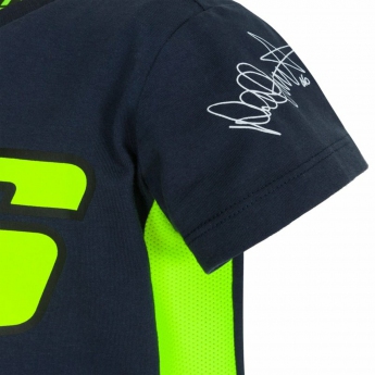 Valentino Rossi детска тениска VR46  -  Classic black 2022