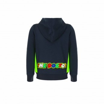 Valentino Rossi детски суитшърт с качулка VR46  -  Classic black 2022