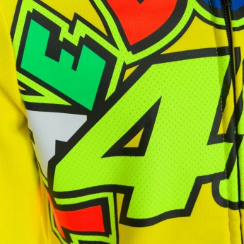 Valentino Rossi детски суитшърт с качулка VR46  -  The Doctor yellow 2022