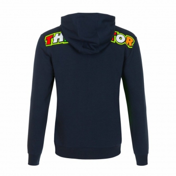 Valentino Rossi мъжки суитшърт с качулка VR46  -  Classic black 2022