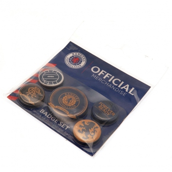 Rangers FC комплект значки Button Badge Set