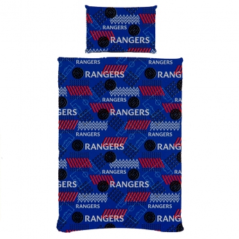 Rangers FC спално бельо за единично легло single duvet set pl