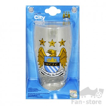 Manchester City sklenice crest
