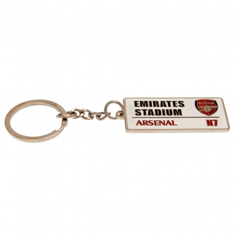 Arsenal FC висулка за ключодържател Embossed Street Sign Keyring