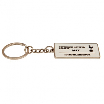 Tottenham Hotspur висулка за ключодържател Embossed Street Sign Keyring