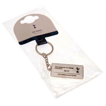 Tottenham Hotspur висулка за ключодържател Embossed Street Sign Keyring