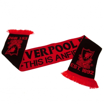 Liverpool FC зимен шал Scarf TIA