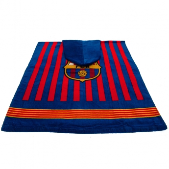 FC Barcelona детско пончо Kids Hooded Poncho