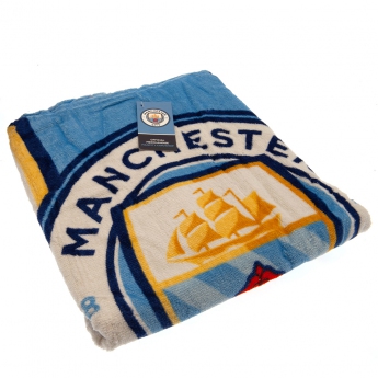 Manchester City детско пончо Kids Hooded Poncho
