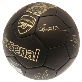 Arsenal FC футболна топка Signature Gold PH size 5