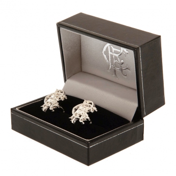 Rangers FC копчета за ръкавели Silver Plated RFC Cufflinks
