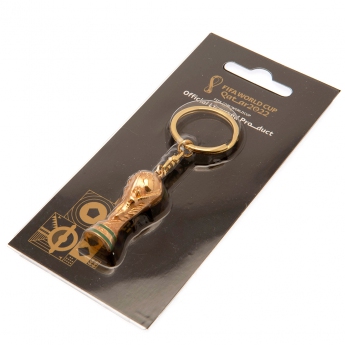 Футболни отбори ключодържател World Cup Qatar 2022 3D Trophy Keyring