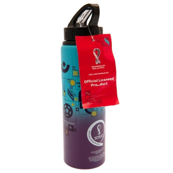 Футболни отбори бутилка за пиене World Cup Qatar 2022 Aluminium XL