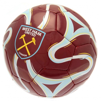 West Ham United футболна топка Football CC size 5