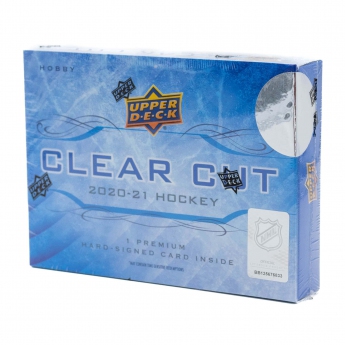 NHL кутии хокей карти NHL 2020-21 Upper Deck Clear Cut Hobby Box