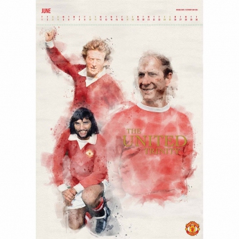 Manchester United календар Deluxe Calendar 2023