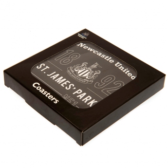 Newcastle United комплект подложки за чаши 4pk Coaster Set CT