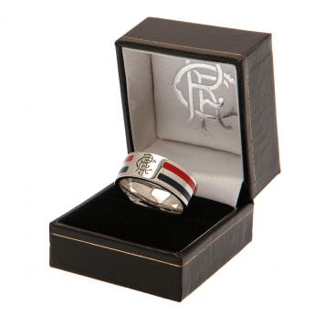 Rangers FC пръстен Colour Stripe Ring Medium