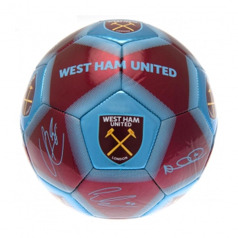 West Ham United мини футболна топка Skill Ball Signature size 1