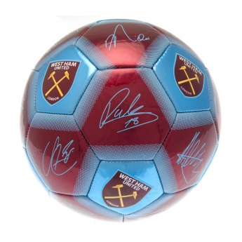 West Ham United мини футболна топка Skill Ball Signature size 1