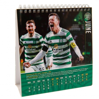 Celtic FC календар Desktop Calendar 2023
