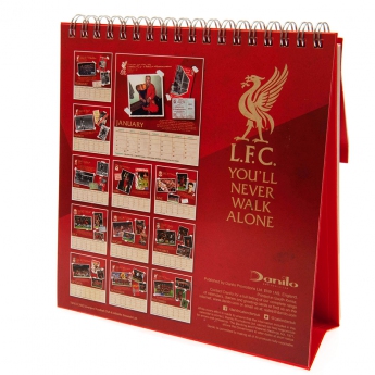 Liverpool FC календар Desktop Calendar 2023