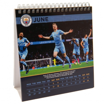 Manchester City календар Desktop Calendar 2023