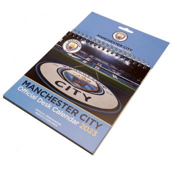 Manchester City календар Desktop Calendar 2023